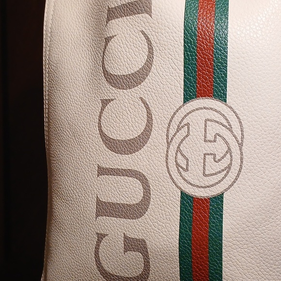 AUTHENTIC GUCCI PORTFOLIO CLUTCH HANDBAG PURSE LEATHER - Picture 3 of 16